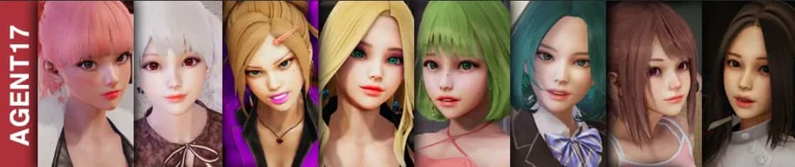 特工17Agent17插画